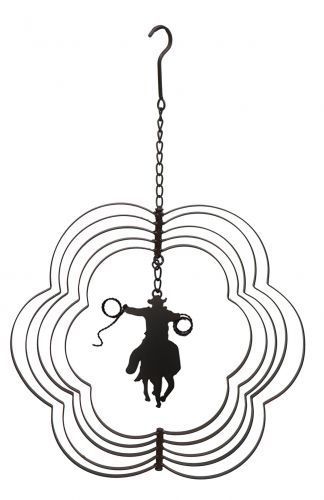 Iron expanding hanging ornament