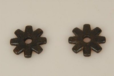 Sporenrädchen 8fach schwarz klein